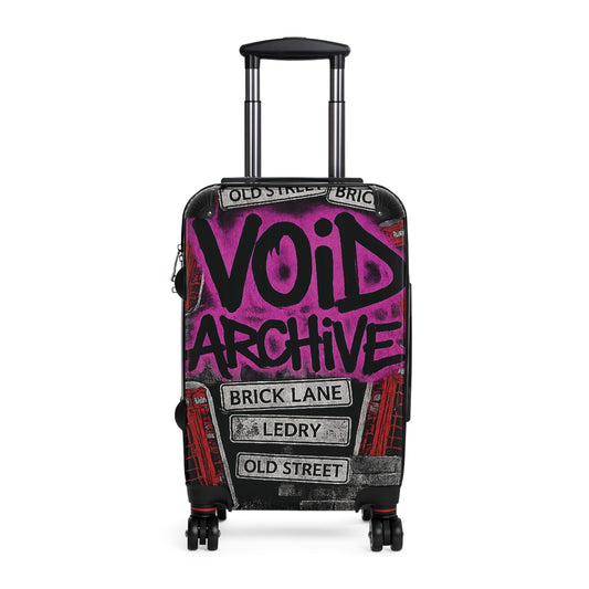 Void Archive Graffiti Suitcase – Urban Brick Lane Carry-On