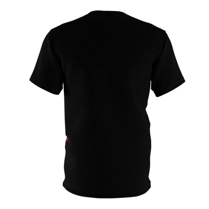 Artistic Portrait Tee — Vibrant Abstract Face All-Over Print