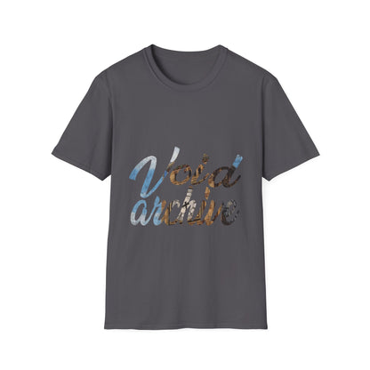 Void Archive T-Shirt — Abstract Script Graphic Tee
