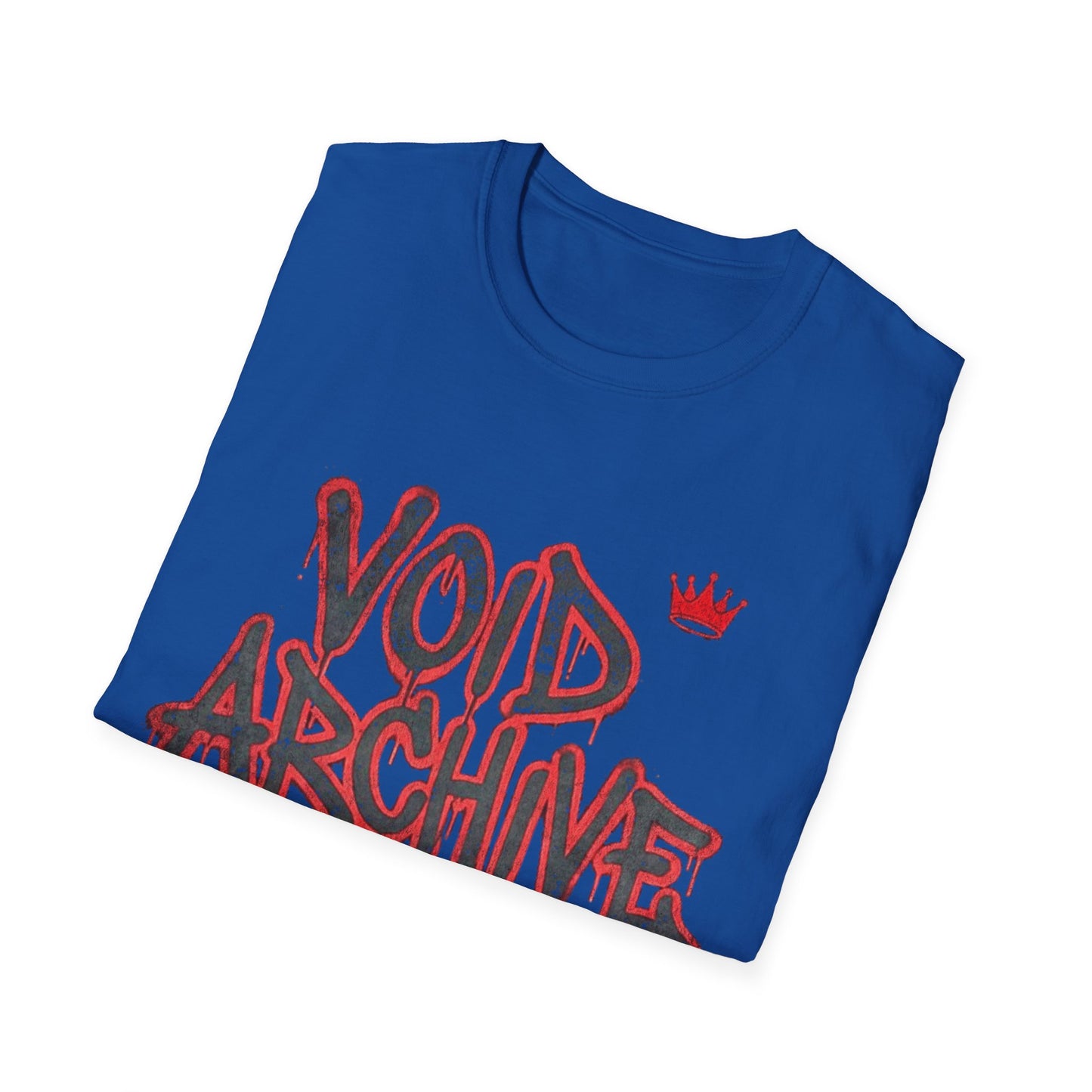 Void Archive Graphic T-Shirt — Grunge Flame Streetwear