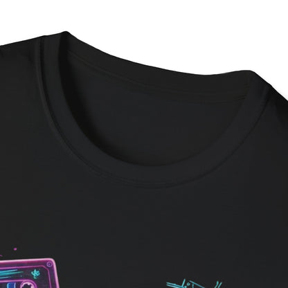 Retro Cassette 'Avoid Archive' Graphic T-Shirt