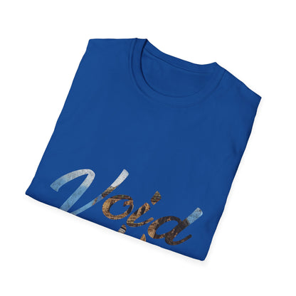 Void Archive T-Shirt — Abstract Script Graphic Tee