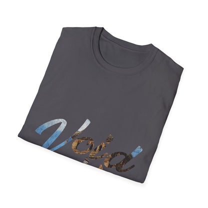 Void Archive T-Shirt — Abstract Script Graphic Tee