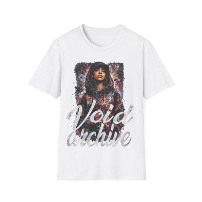 Graphic T-Shirt — 'Void Archive' Urban Portrait Streetwear