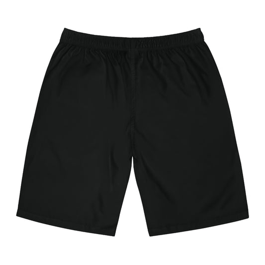 Void Archive Graffiti Board Shorts — Urban Street Art Swim Trunks