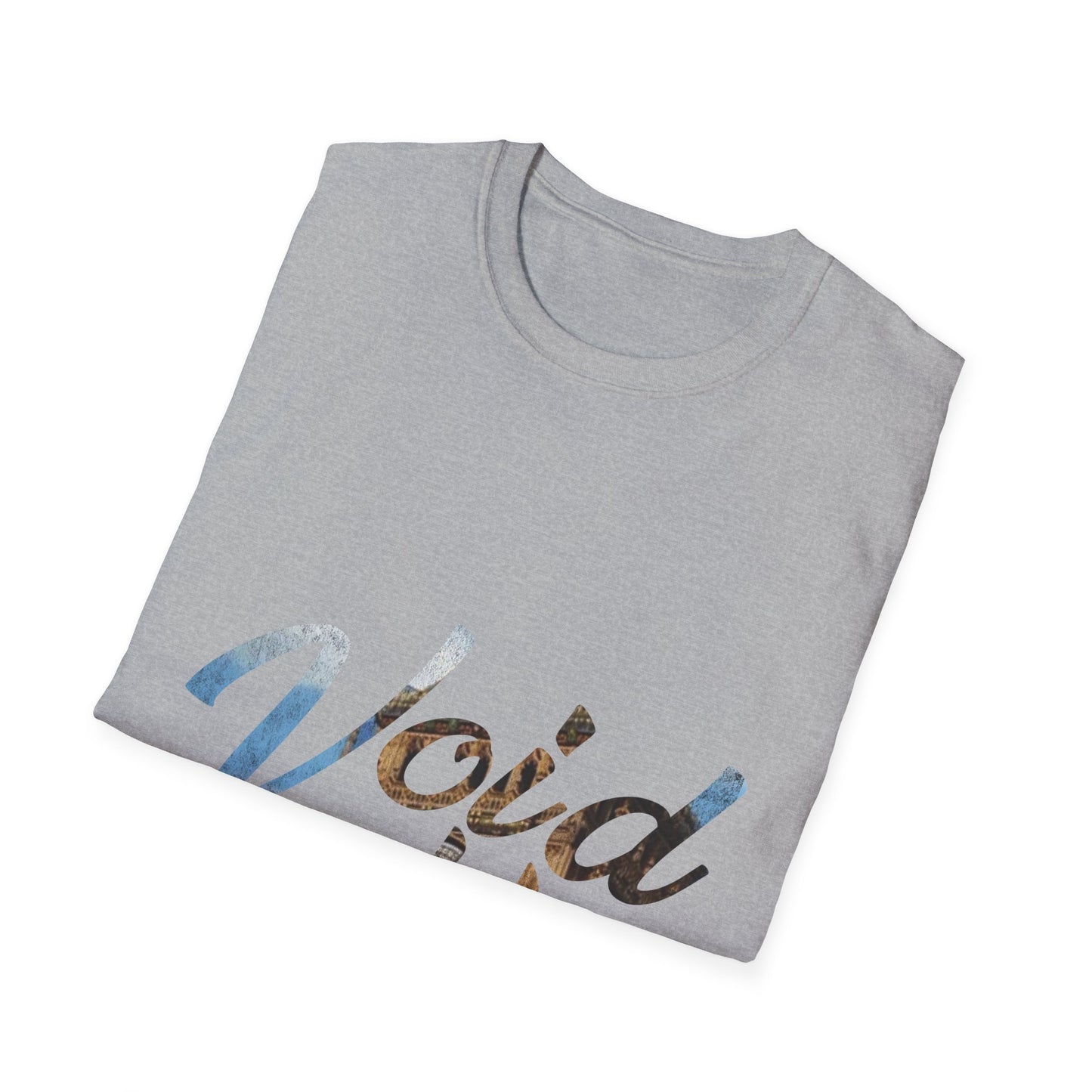 Void Archive T-Shirt — Abstract Script Graphic Tee