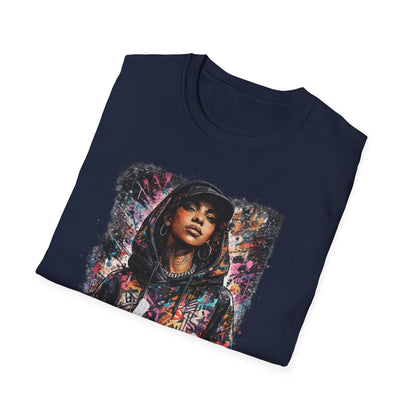 Graphic T-Shirt — 'Void Archive' Urban Portrait Streetwear