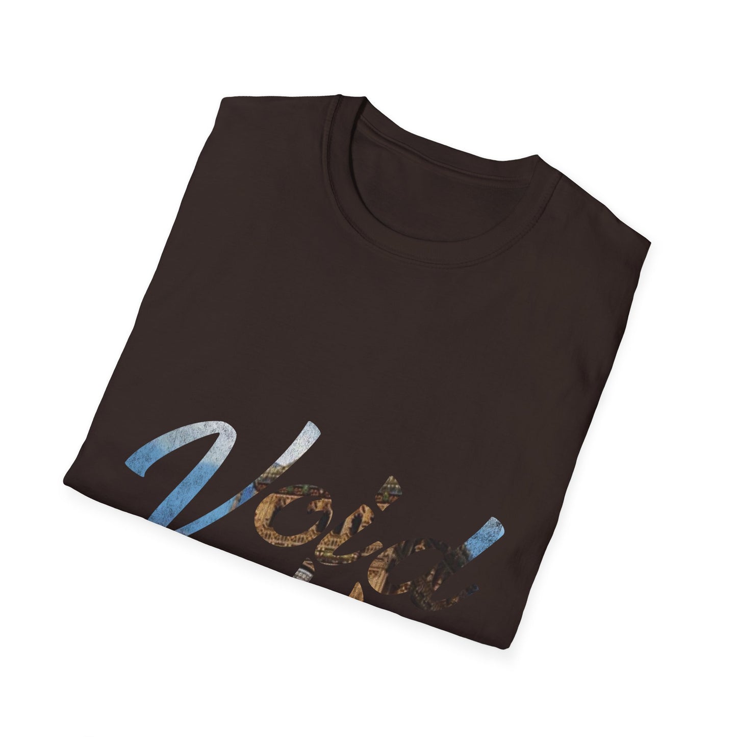 Void Archive T-Shirt — Abstract Script Graphic Tee