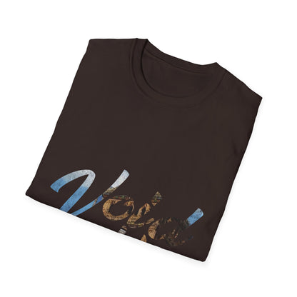 Void Archive T-Shirt — Abstract Script Graphic Tee