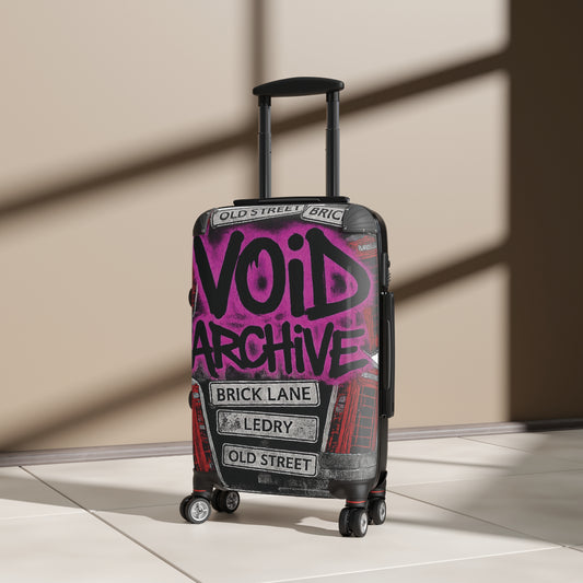Void Archive Graffiti Suitcase – Urban Brick Lane Carry-On