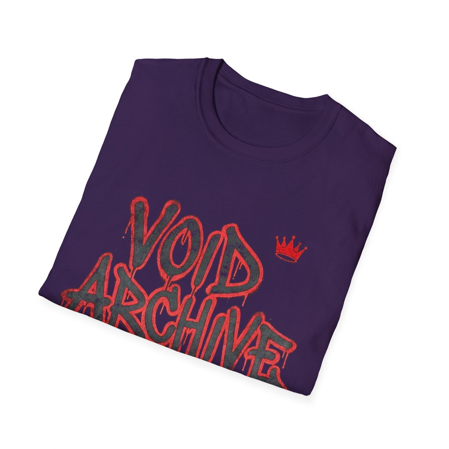 Void Archive Graphic T-Shirt — Grunge Flame Streetwear