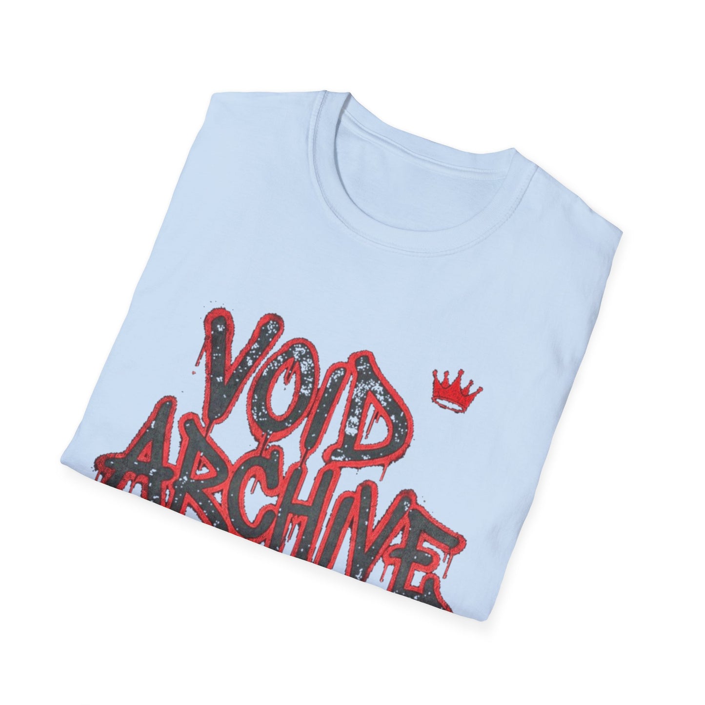 Void Archive Graphic T-Shirt — Grunge Flame Streetwear