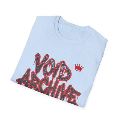 Void Archive Graphic T-Shirt — Grunge Flame Streetwear