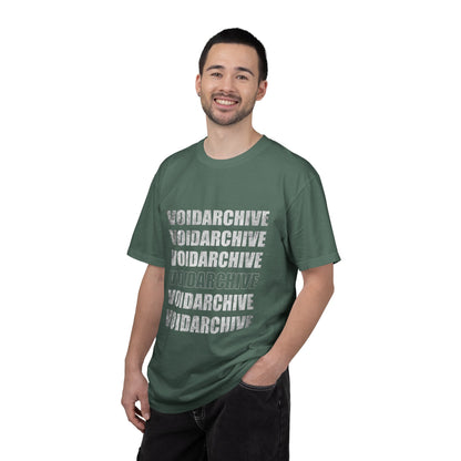 VoidArchive Graphic T-Shirt — Distressed Stacked Logo Tee