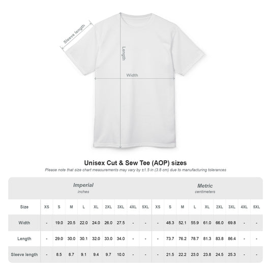 Urban Graffiti Woman All-Over Print Tee